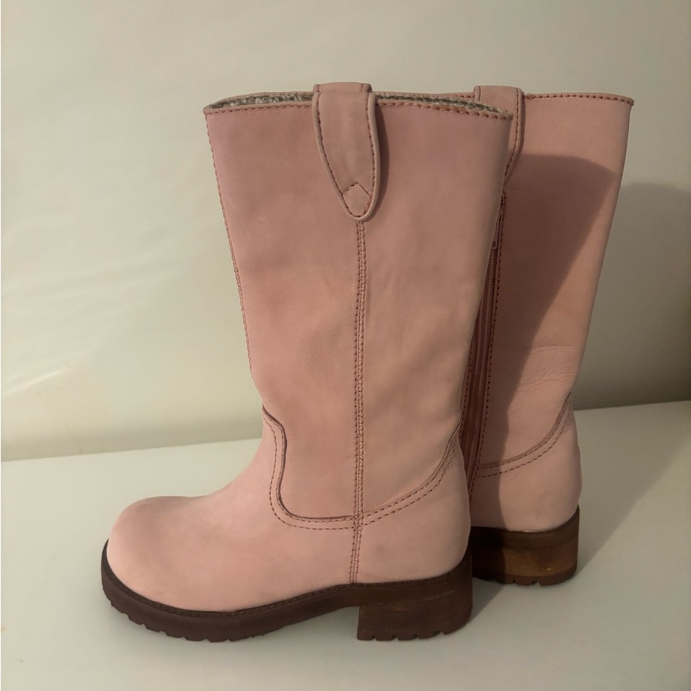 Steve Madden Pink Mid Calf boots